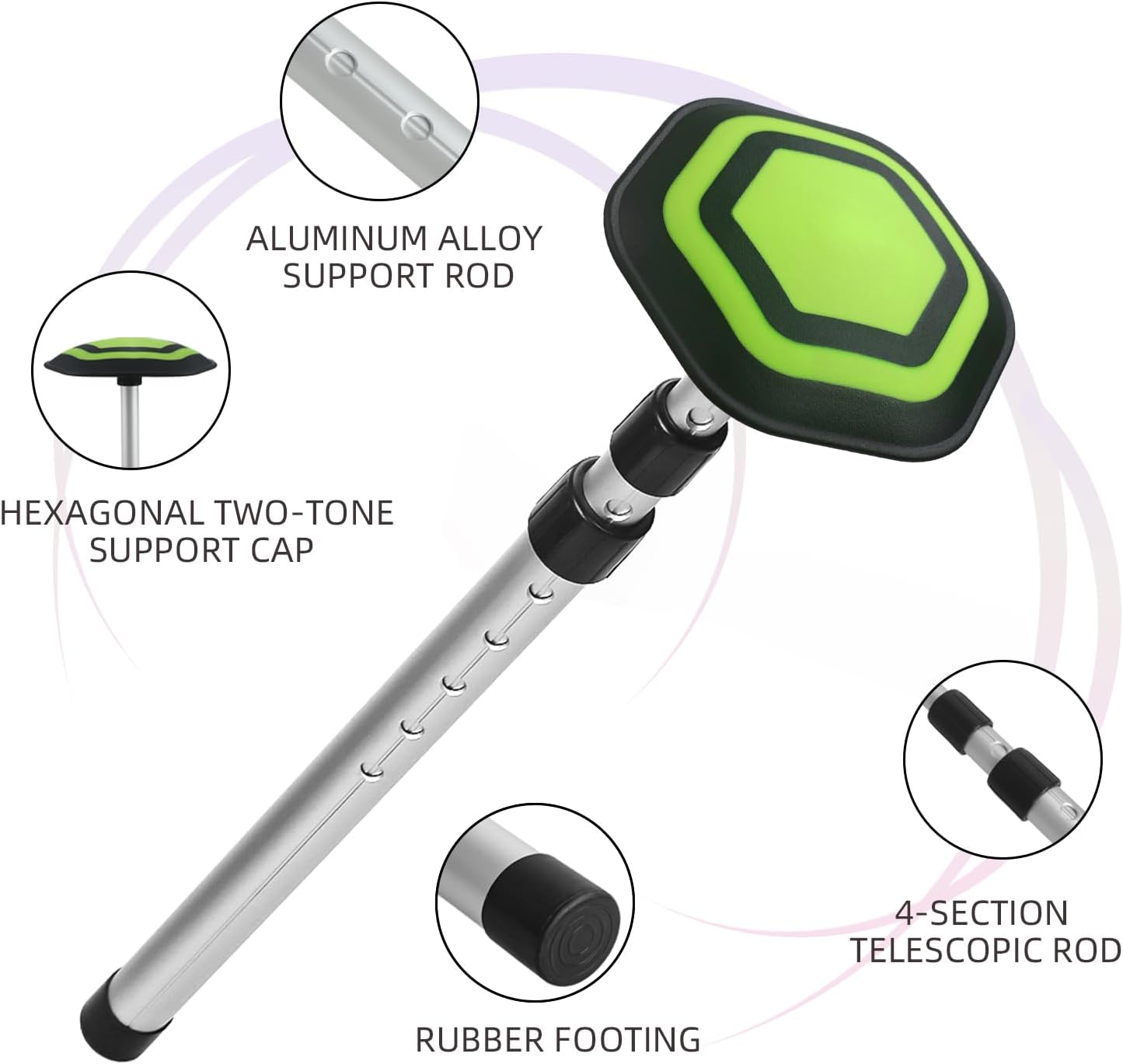 Golf Travel Bag Support System, Golf Club Travel Protection Kit