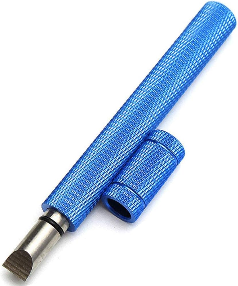 Bulex Golf Club Groove Sharpener, Re-Grooving Tool and Cleaner for Wedges & Irons - Generate Optimal Backspin - Suitable for U & V-Grooves