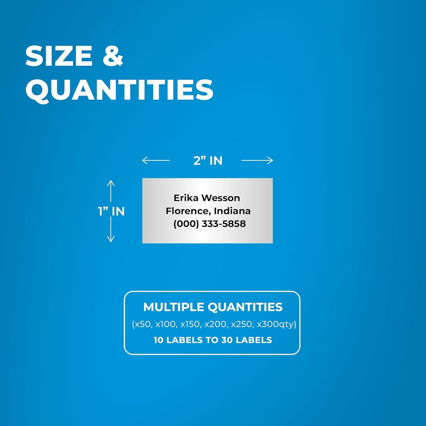 EGD Custom Golf Club Name Stickers | Personalized Waterproof Vinyl Labels for Golf Accessories | Customizable Tags for Golf Bag, Clubs & More | 3 Colors & Multiple Pack Sizes