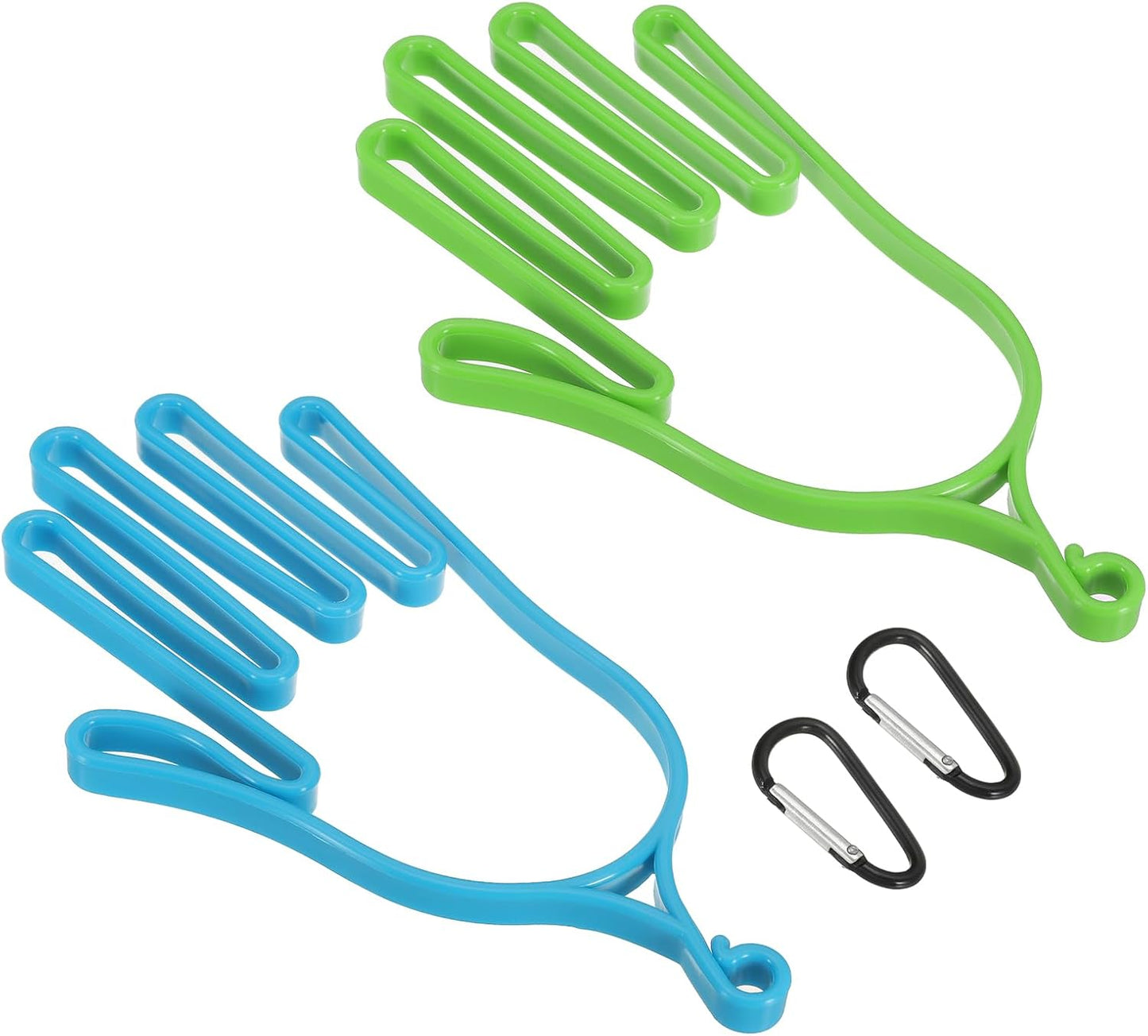 PATIKIL Golf Gloves Stretcher, Plastic Keeper Support Rack Holder Dryer Hanger Frame with Hanging Hook