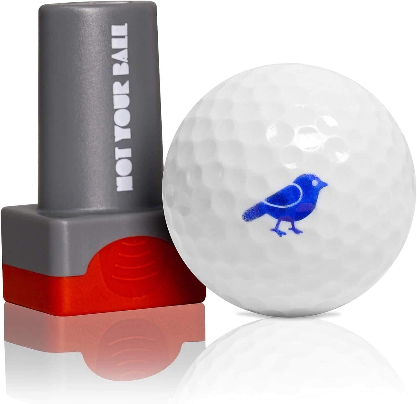 ZEETY Golf Ball Stamp, Golf Ball Stamper, Self-Inking Golf Ball Stamp Marker to Identify Golf Balls, Golf Gifts Golf Accessories for Men and Women Golfers