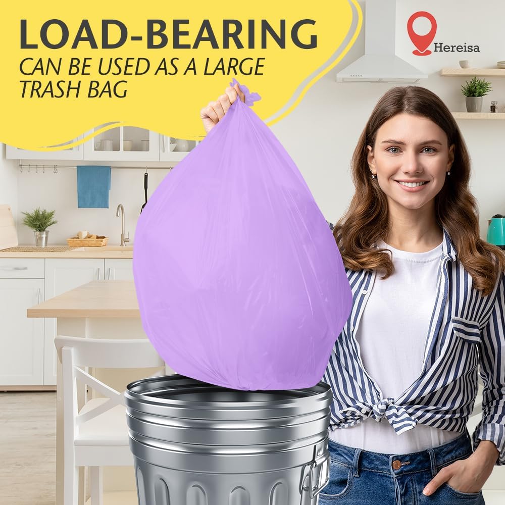 Brand Round Lavender Plastic 84" Disposable Tablecloth (3 Pack), Party & Event Decorative Cover