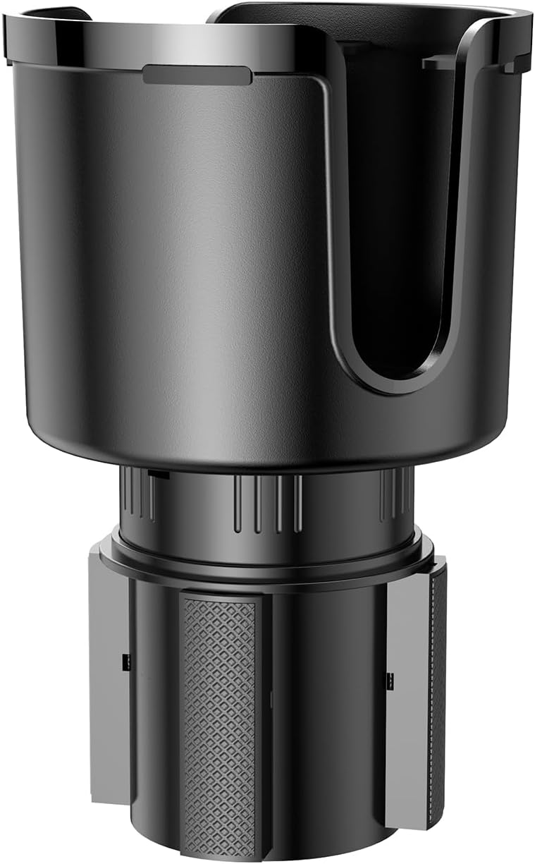 Golf Cart Cup Holder Adapter, Universal Expandable Golf Cart Heater Holder Compatible with 16 Oz/1 Lb Propane Tank and Most Golf Carts