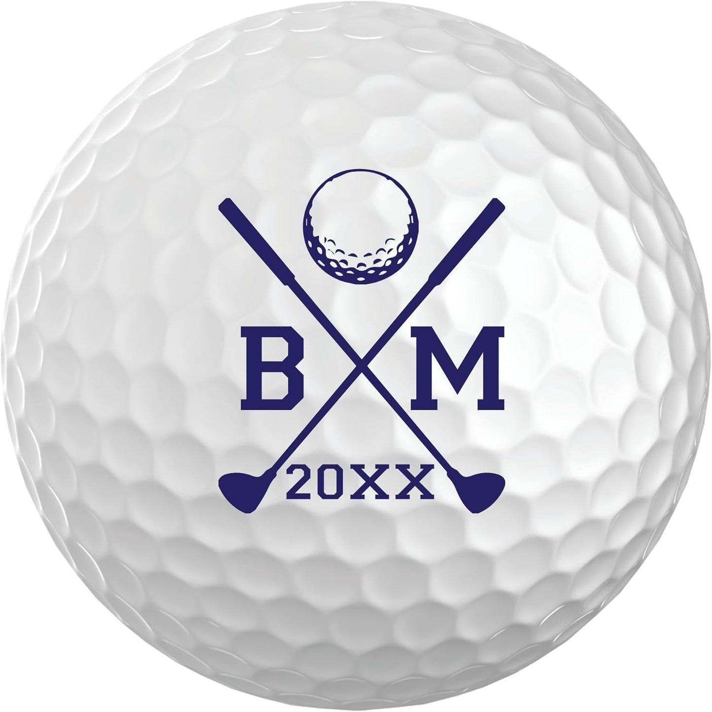 Infusion Personalized Logo Golf Balls - Custom Monogrammed (12 Balls)