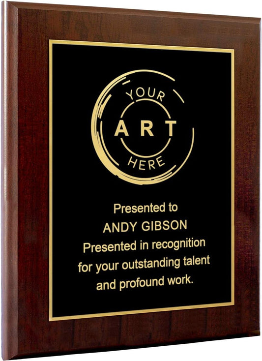 Personalized Engraved Plaques and Awards. Great for Retirement, Thank You, Military Recognition, Special Achievements, Memorials, Sports, School, and Corporate Awards