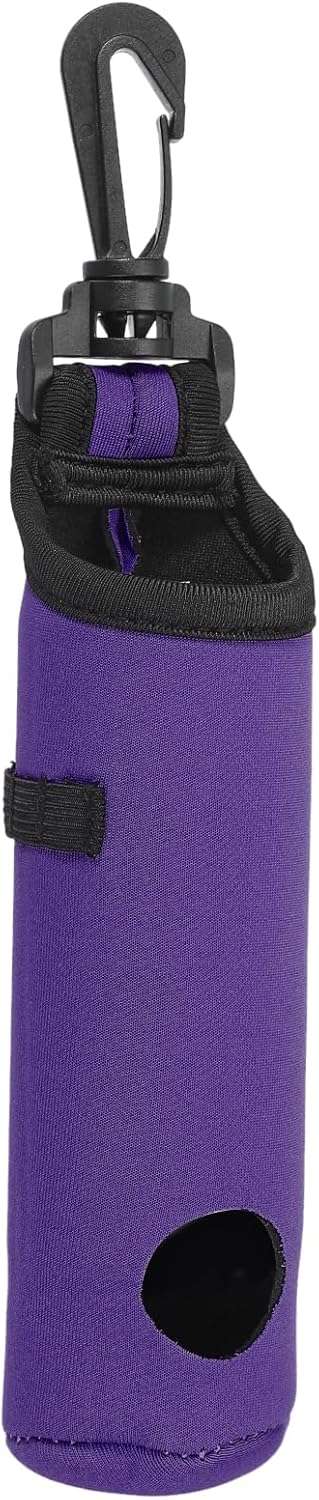 PATIKIL Golf Ball Carry Bag, Golf Tee Holder Pouch Portable Neoprene Golf Ball Holder with Clip for Men and Women Storage Gifts