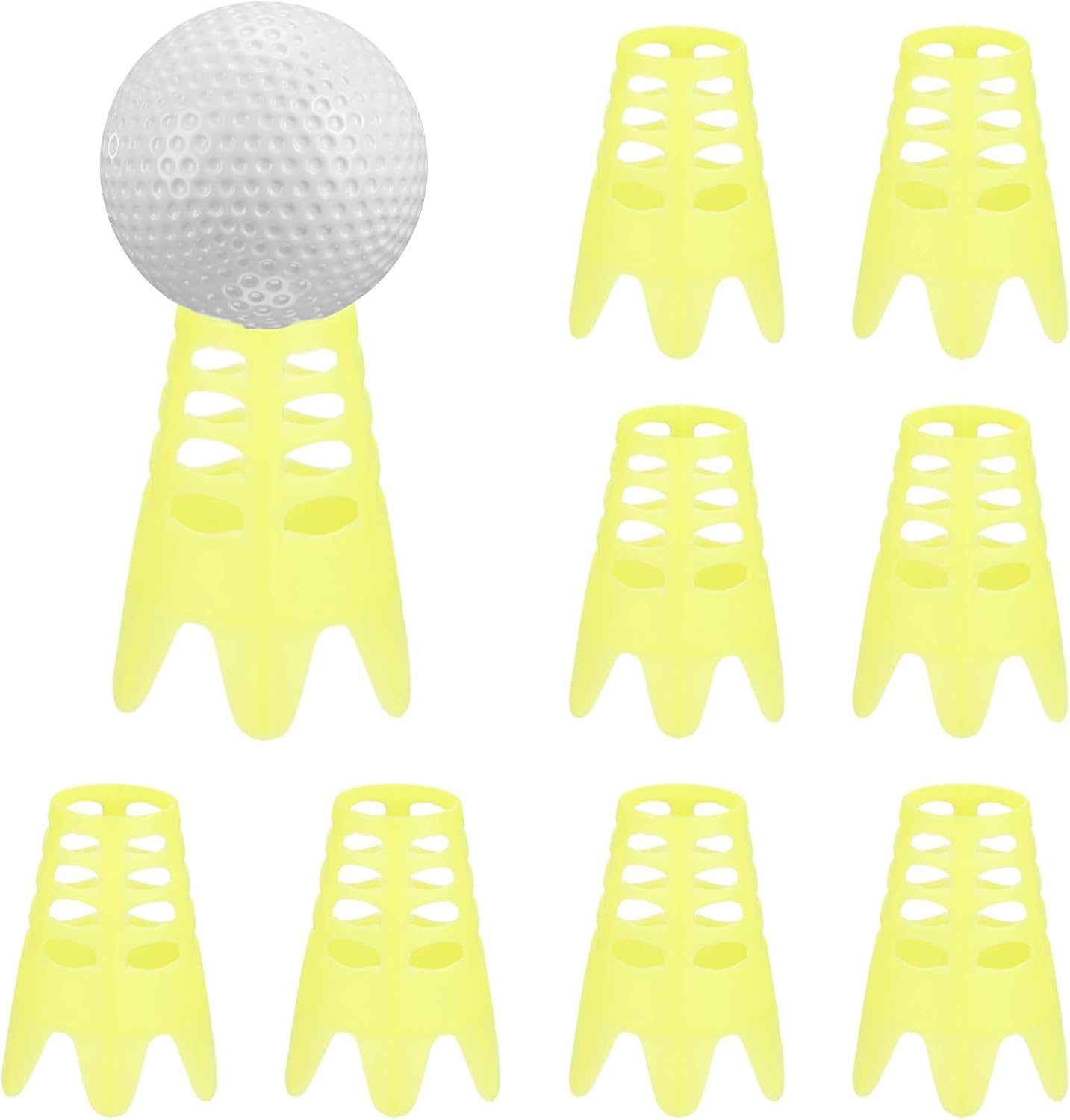Golf Simulator Tees - Plastic Golf Tees Use for Home & Outdoor & Indoor Driving Range & Winter Turf