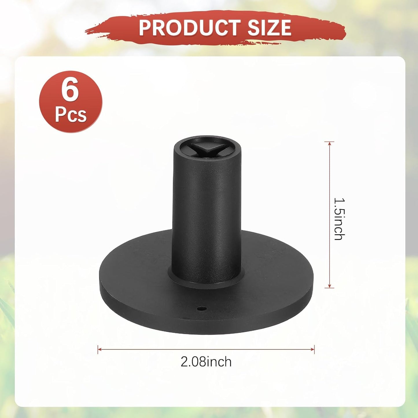 Rubber Golf Tees [] - Flexible Stable Ball Holder Use for Home & Outdoor & Indoor Tall Training Driving Range - [] Hitting Mats