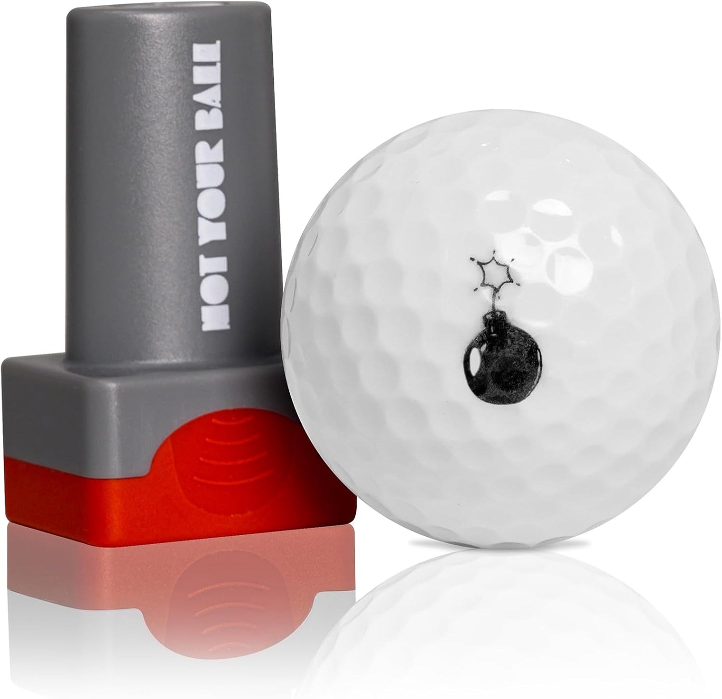 ZEETY Golf Ball Stamp, Golf Ball Stamper, Self-Inking Golf Ball Stamp Marker to Identify Golf Balls, Golf Gifts Golf Accessories for Men and Women Golfers