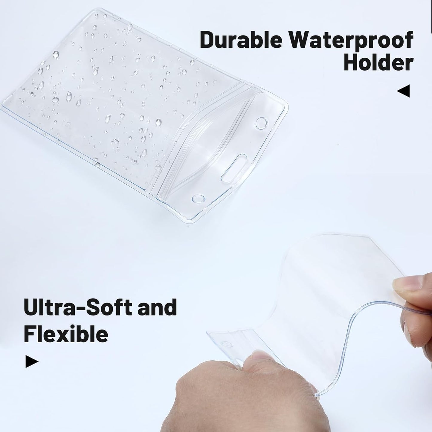 24-Pack Yellow Breakaway Lanyards with Waterproof Badge Holders, Polyester Neck Straps for ID Cards, Events, Office, and Schools