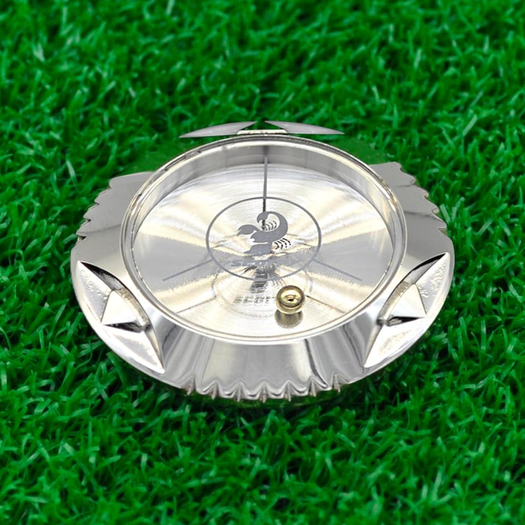 scorpy Golf Level Ball Marker with Metal Bead and Hat Clip, High Precision Putting Green Reading Aid Golf Accessories, Precision Alignment Tool for Perfect Putts