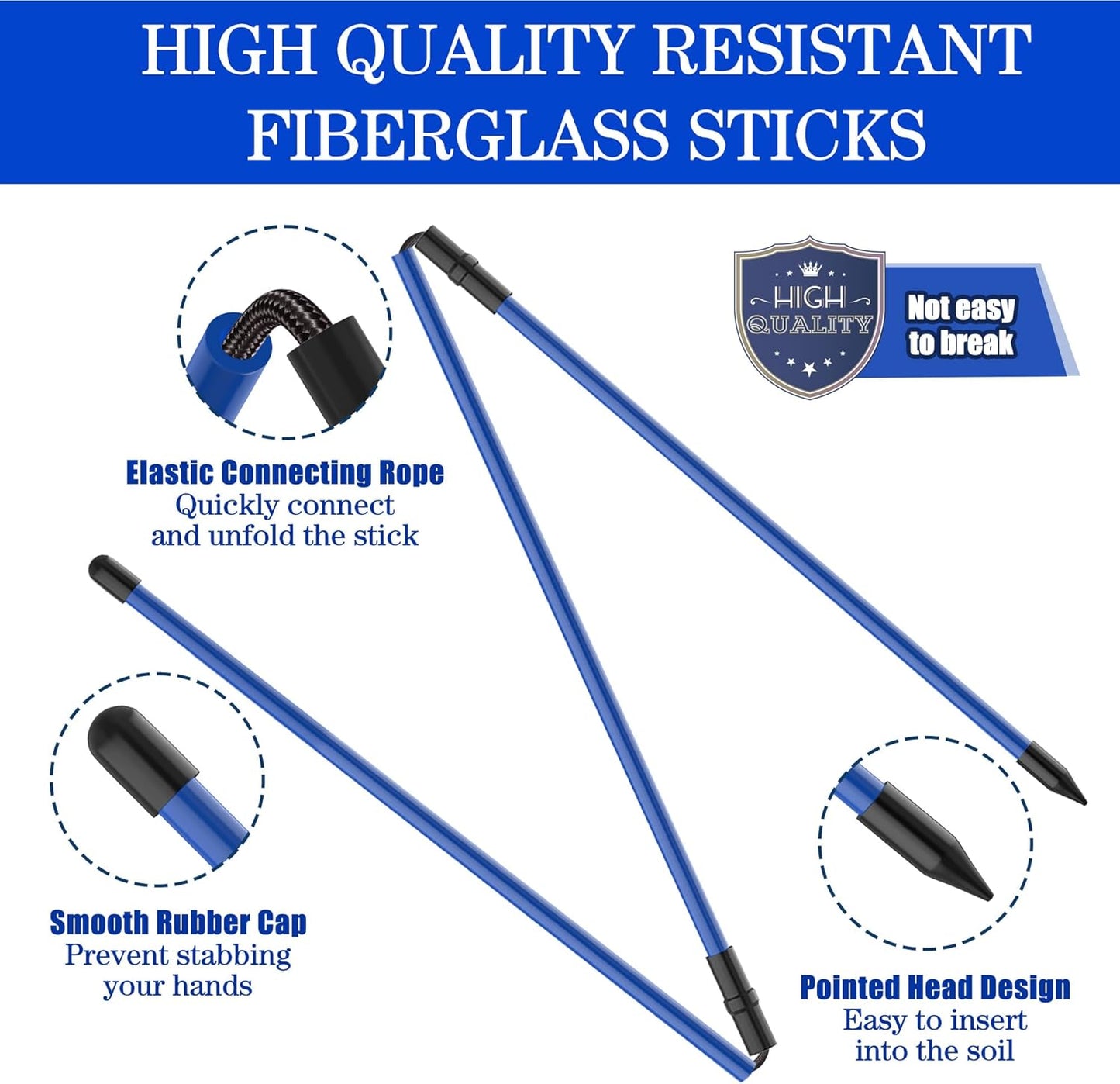 Golf Alignment Sticks 2 Pack,Upgraded 48" Collapsible Alignment Stick Golf Training Aid for Aiming, Putting, Swing Trainer, Golf Training Sticks with Clear Tube Case