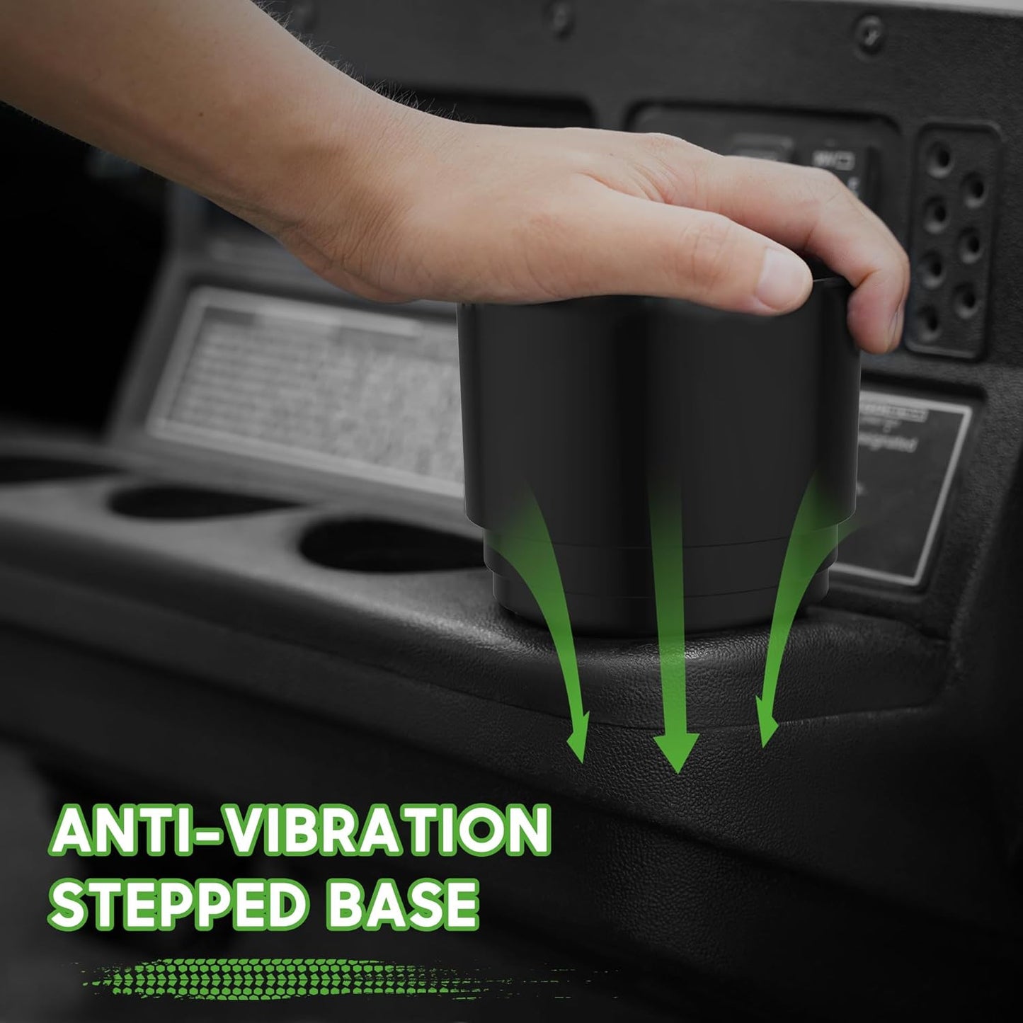 10L0L Golf Cart Heater Propane Cup Holder (NOT Heater Included) for EZGO for Club Car for Yamaha, Replacement Drink Holder Loading for 16.4 oz Portable Propane Heater Camping Gas Cylinder