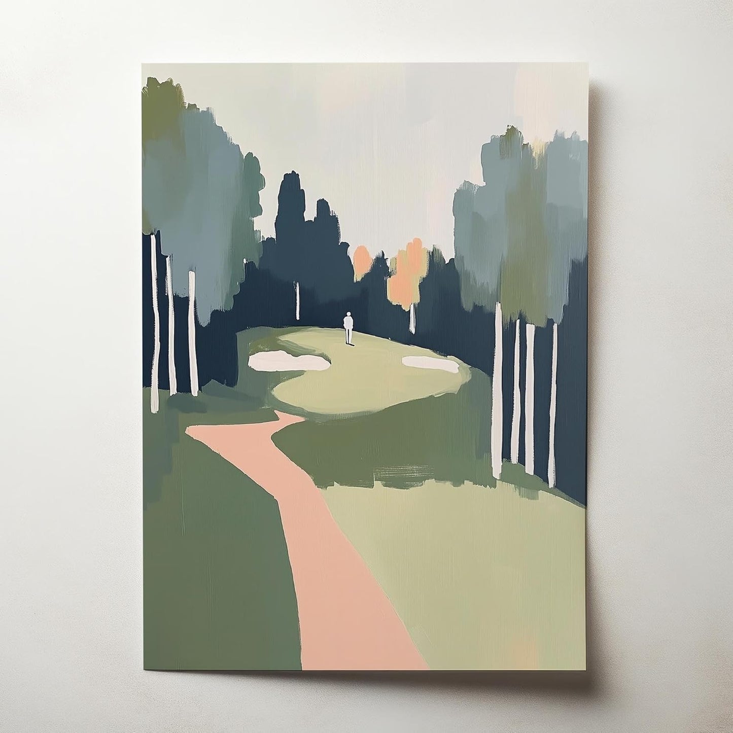 Golf Impressionist Art Print Posters - Premium Giclee Fine Art Prints - Sporty and Sophisticated Home Decor Posters, Golfer Art Prints for Home and Office Decor - Vintage Aesthetic, Ready to Frame