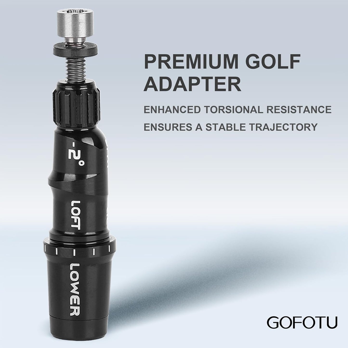 Golf Shaft Adapter Sleeve .335 Tip Driver Fairway RH Compatible with Taylormade M1 M2 M3 M4 M5 M6 SIM SIM2 R15 QI10, Qi35 Stealth2, Stealth,BRNR Mini Driver Black