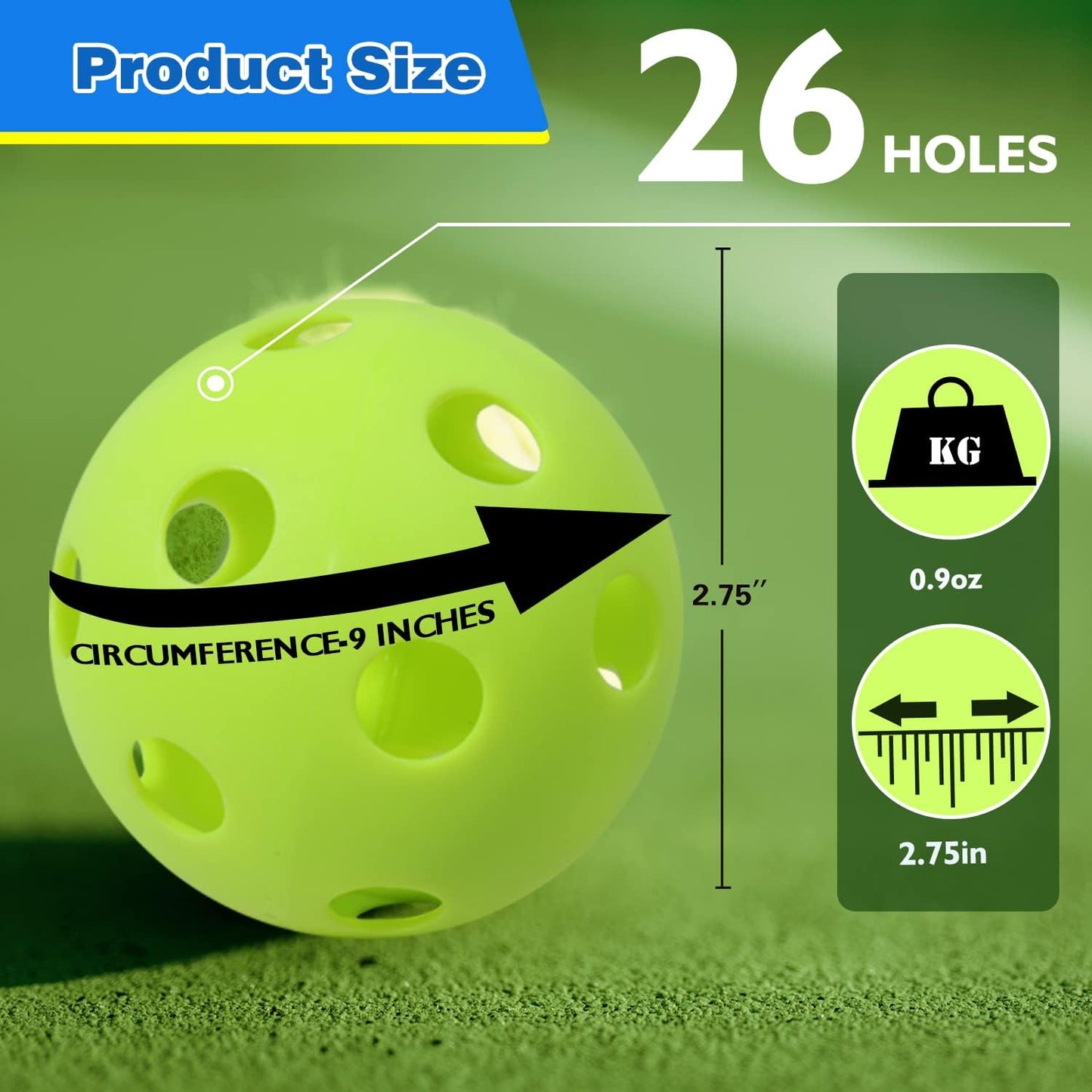 GSE Games & Sports Expert Practice Baseballs, Plastic Baseballs Training, Hollow Airflow Softballs for Pitching, Batting, Catching for All Skill Levels (Several Styles Available)