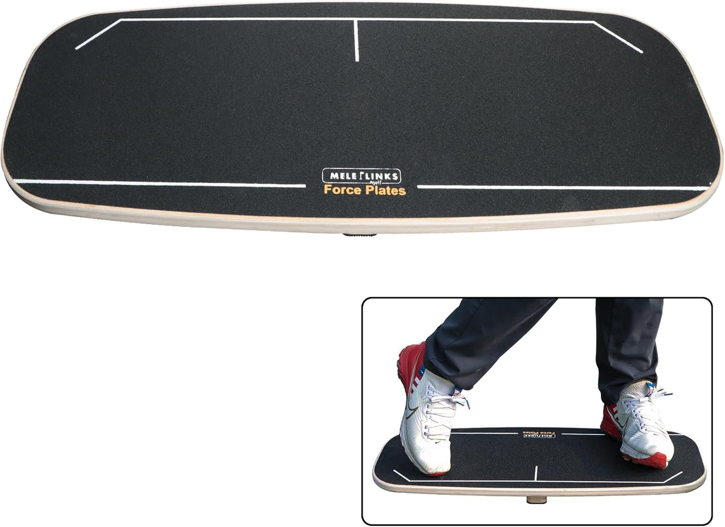 Golf Pressure Plate, Golf Training Aid for Indoor Practice, Weight Shift Balance Board - Golf Swing Trainer & Golf Speed Trainer, Golf Training Equipment - Strength & Tempo for Chipping Hitting