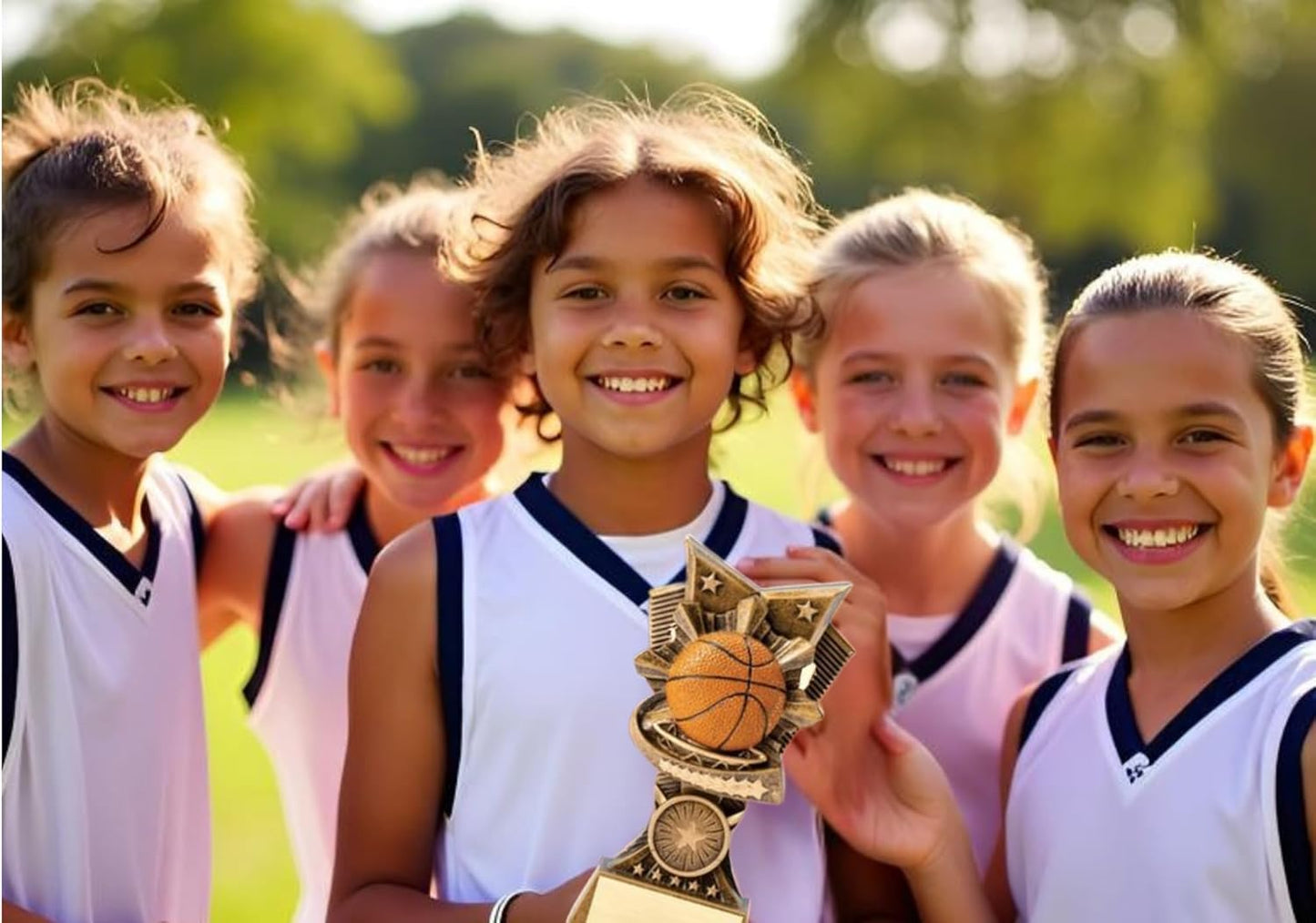 Champion V Sports Trophy Award with Custom Engraving – Recognition Trophy for Kids and Adults Team Awards for Competitions School Sports Student Athletes MVPs Tournaments and Celebrations