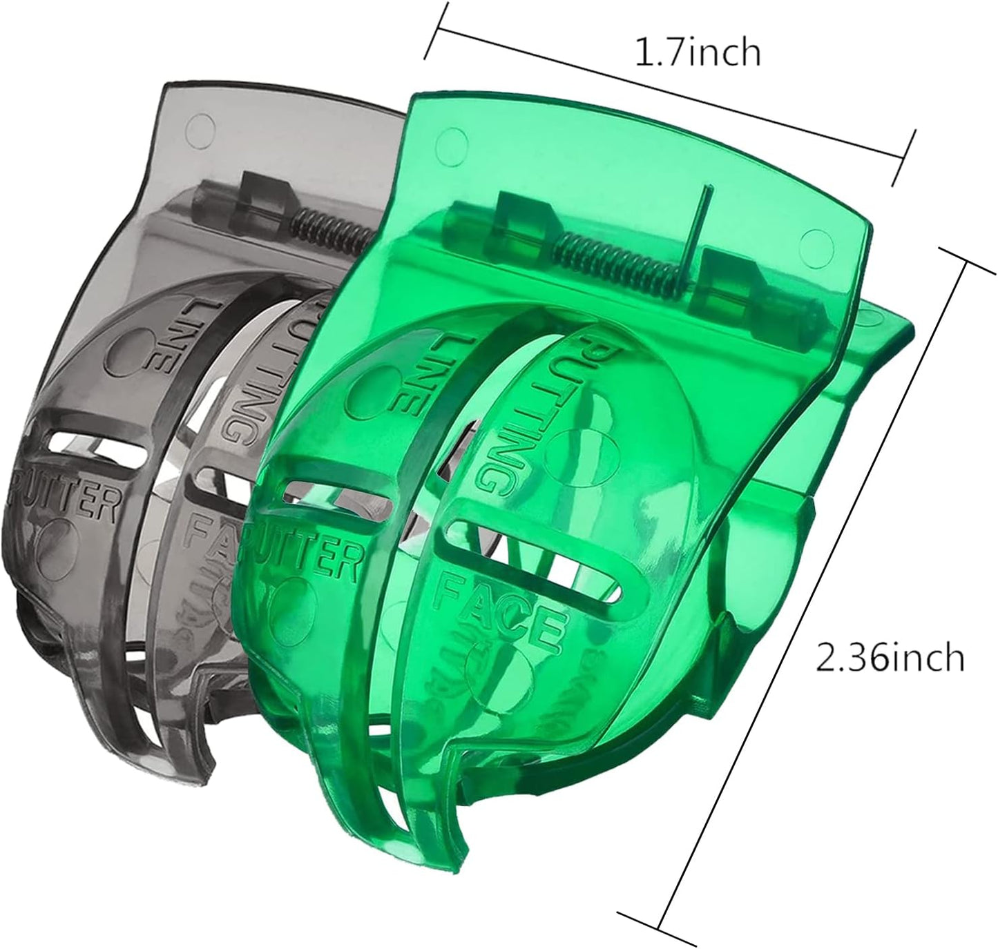 1 Pack 360° Triple Line Golf Ball Marker，Golf Ball Line Marker Tool，Golf Ball Marker Stencil，Alignment Ball Marker，Golf Accessories