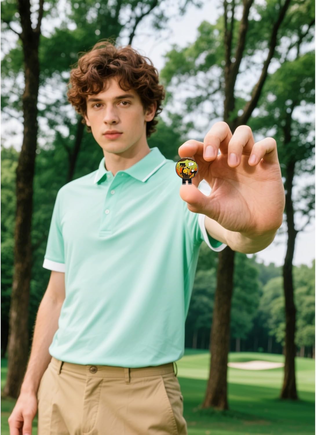 Funny Golf Ball Marker with Magnetic Hat Clip – Golf Accessories for Men & Women to Elevate & Personalize Your Game