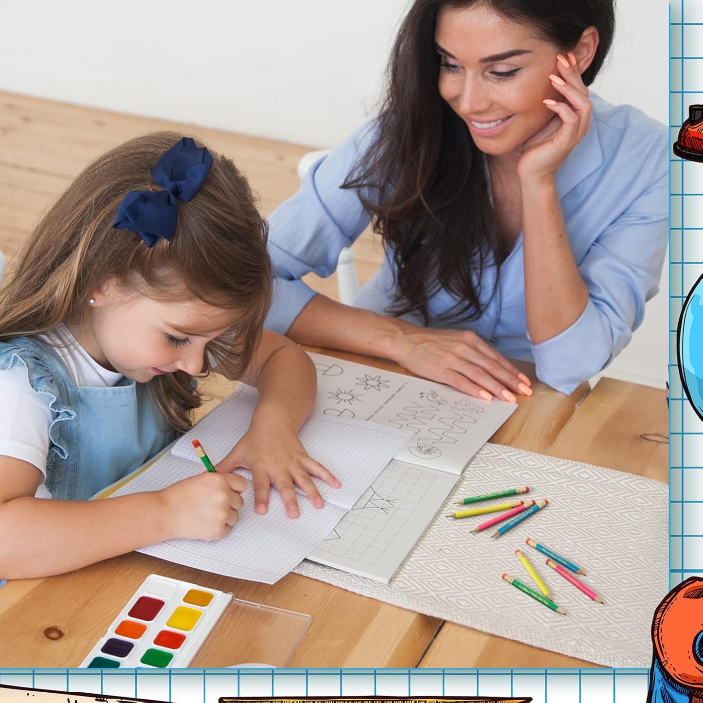 Tinlade 72 Pcs Inspirational Golf Pencils with Erasers for Kids Bulk Presharpened Neon Mini Quotes Half Pencils Back to School Students Gifts from Teacher for School Office Graduation Supplies