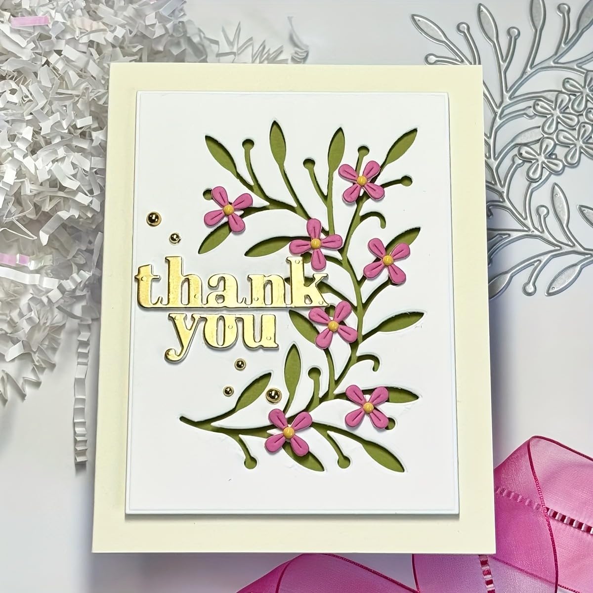 Flowers Metal Cutting Die for Scrapbooking - Cut Stencils for DIY Scrapbook Photo Album Decorative Paper Card, Card Making Supplies, Stencils & Crafting Die Cut (Narcissus 4.3 x 3 in)