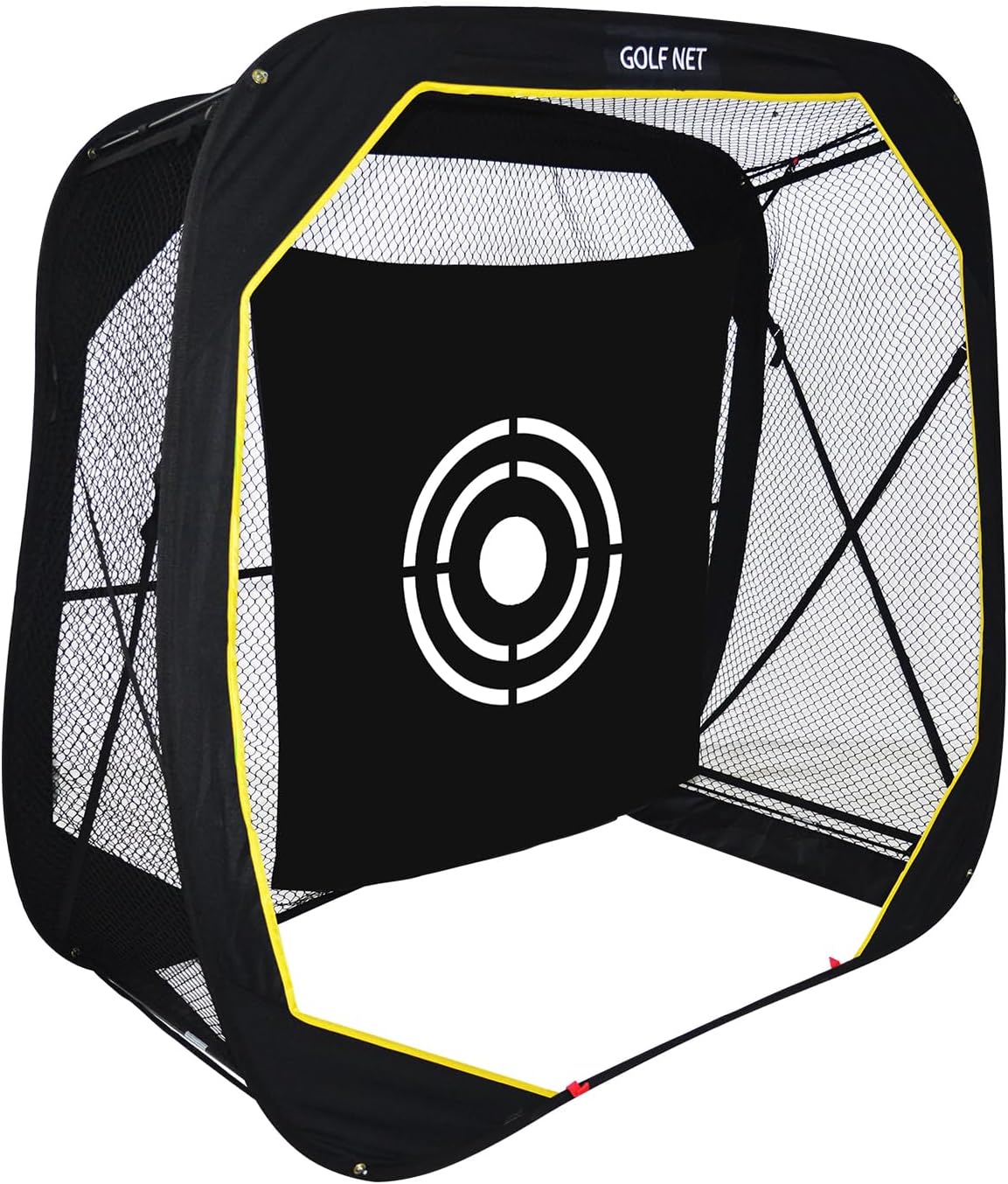 Golf Practice Net: 6x6x3ft Pop Up Portable for Backyard Training Garage Use Youth Men Women Driving Range Gift