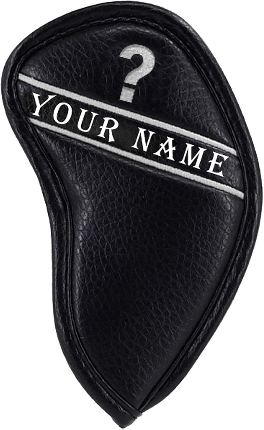 CRAFTSMAN GOLF 12pcs or 1pc Black Leather Golf Iron Head Covers Set Headcover Colorful Number Embroideried for Callaway Ping Taylormade Cobra Also Custom Version w/Your Name