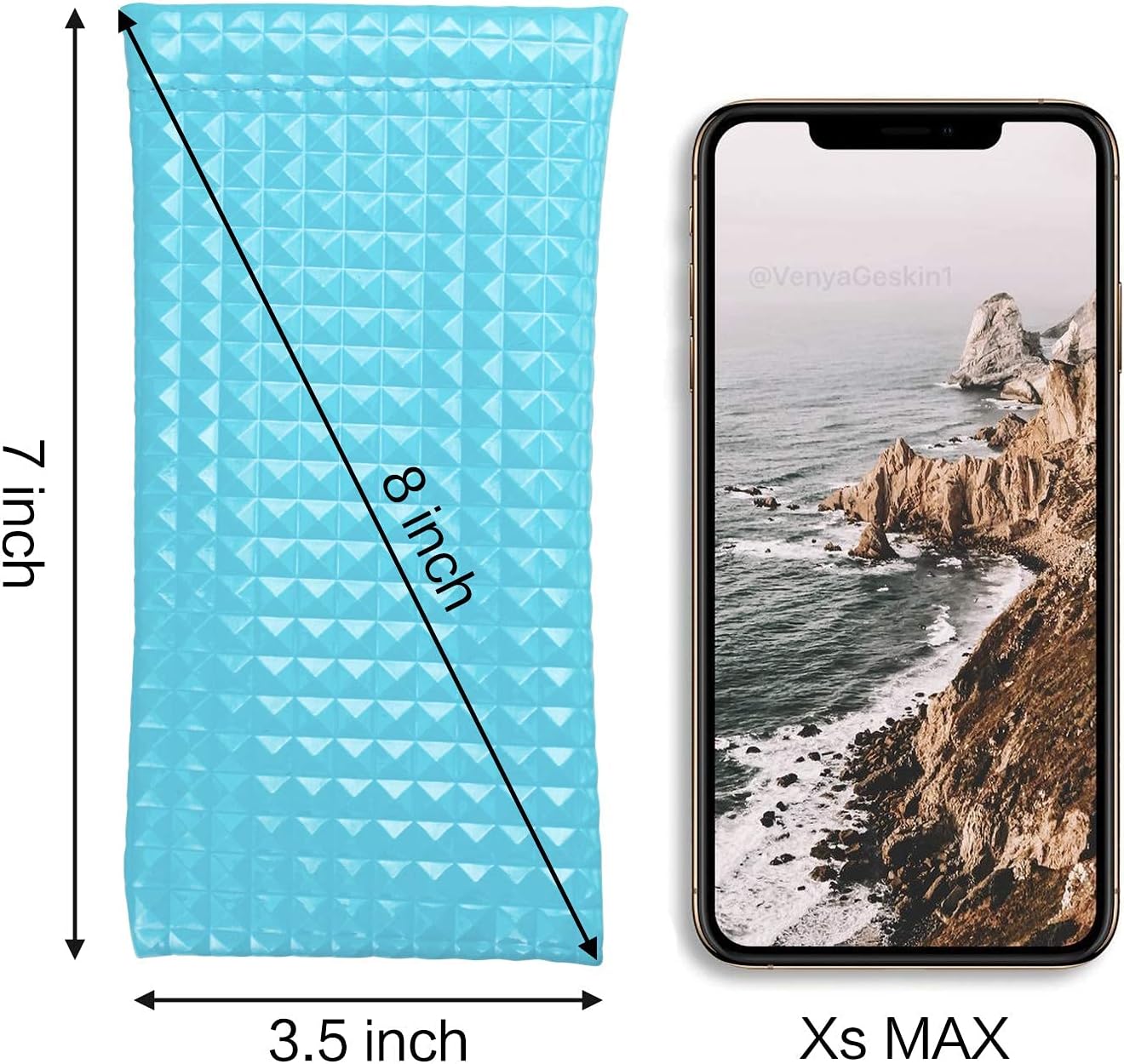 Vemiss Hard Shell Eyeglasses Cases, Linen Fabrics Protector Sunglasses Case, Large Glasses Case