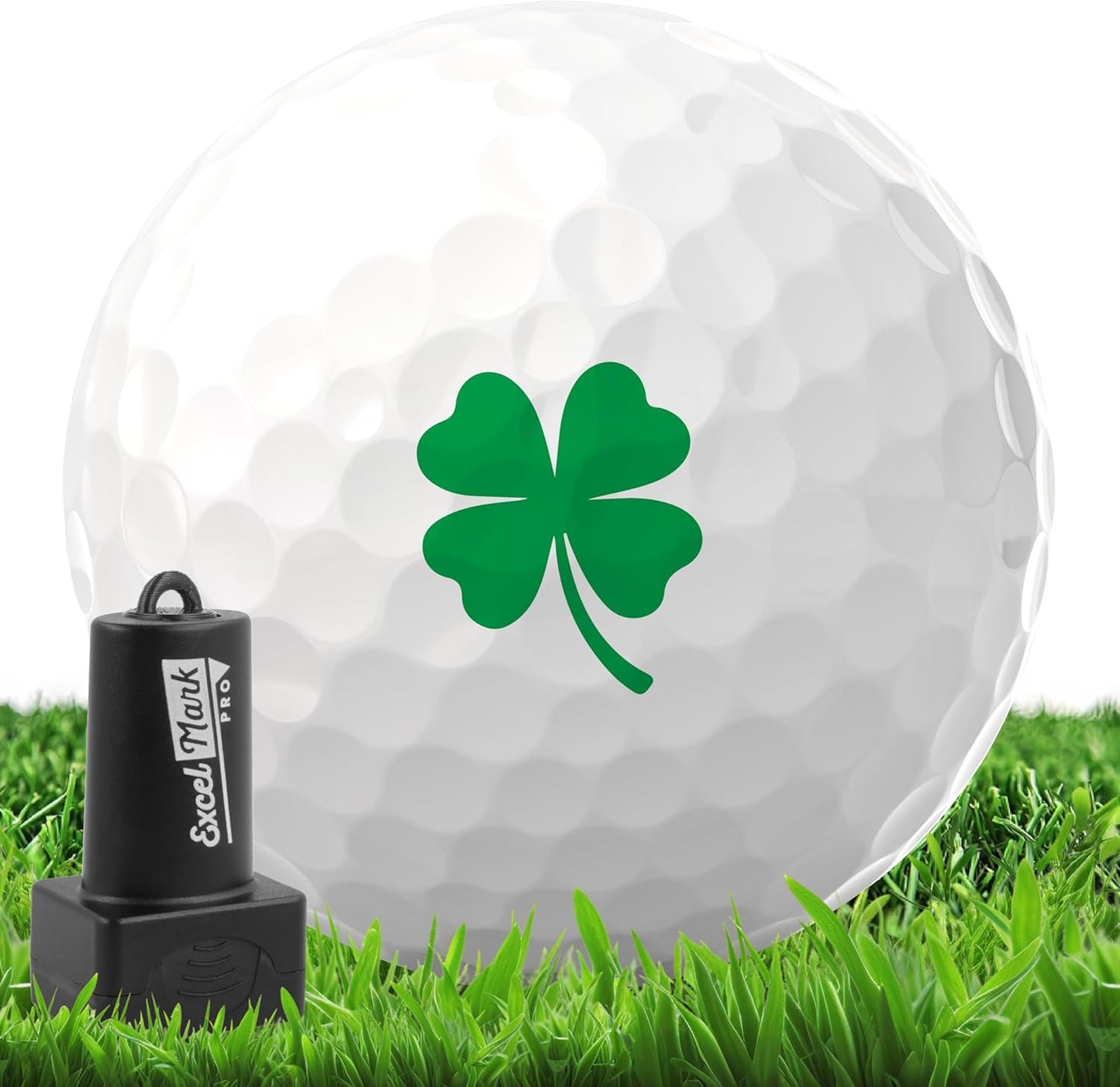 ExcelMark Pro Golf Ball Stamp - Easy Ball Identification - Choose from 25+ Styles and 4 Colors!