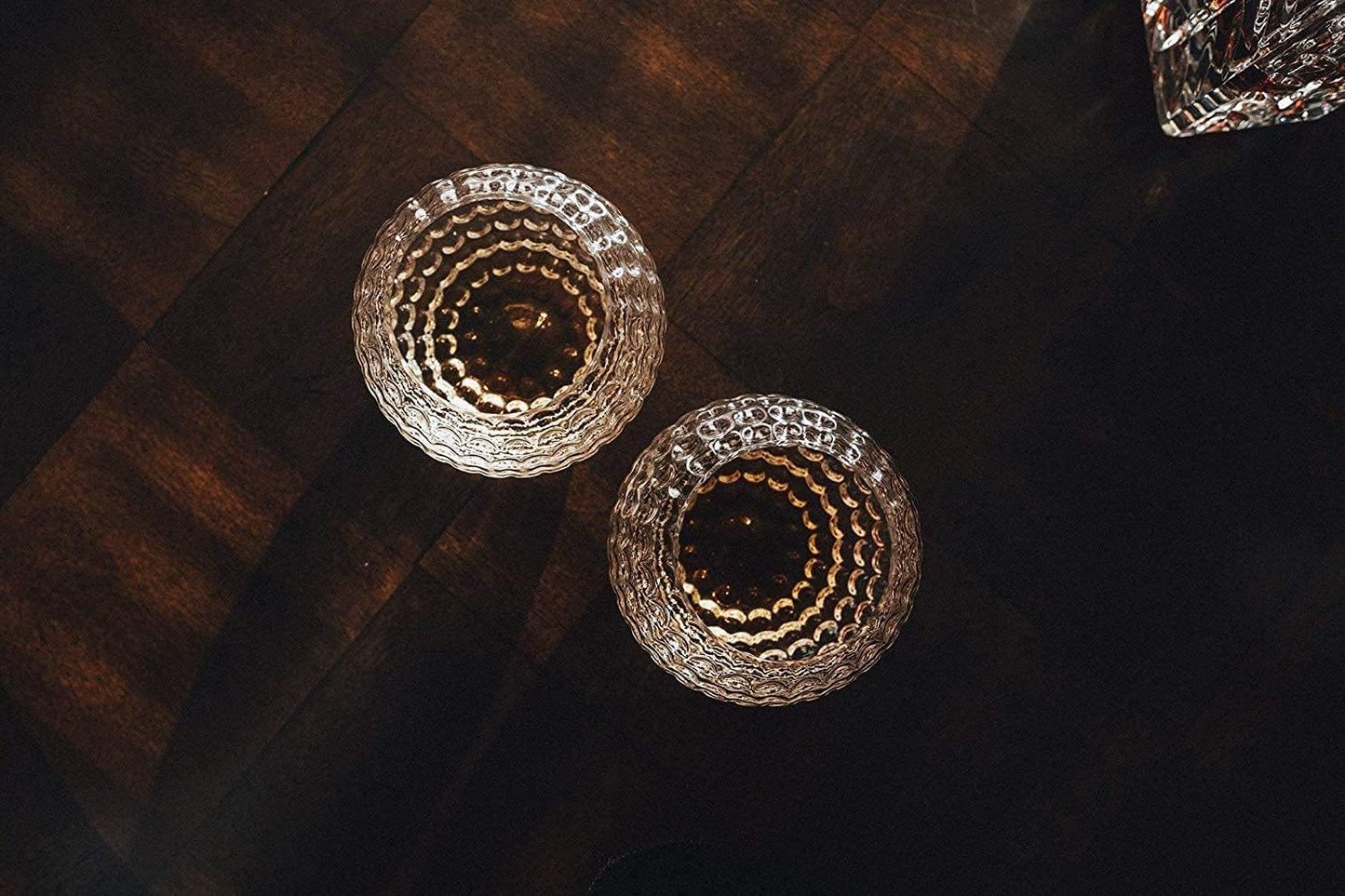 Golf Whiskey Glasses - Set of 2 - Unique, Handmade, Durable, and Fun Golf Drinking Accessories 10 Ounces Each and Handmade with Robust Packaging (2 Glasses, Not Personalized)