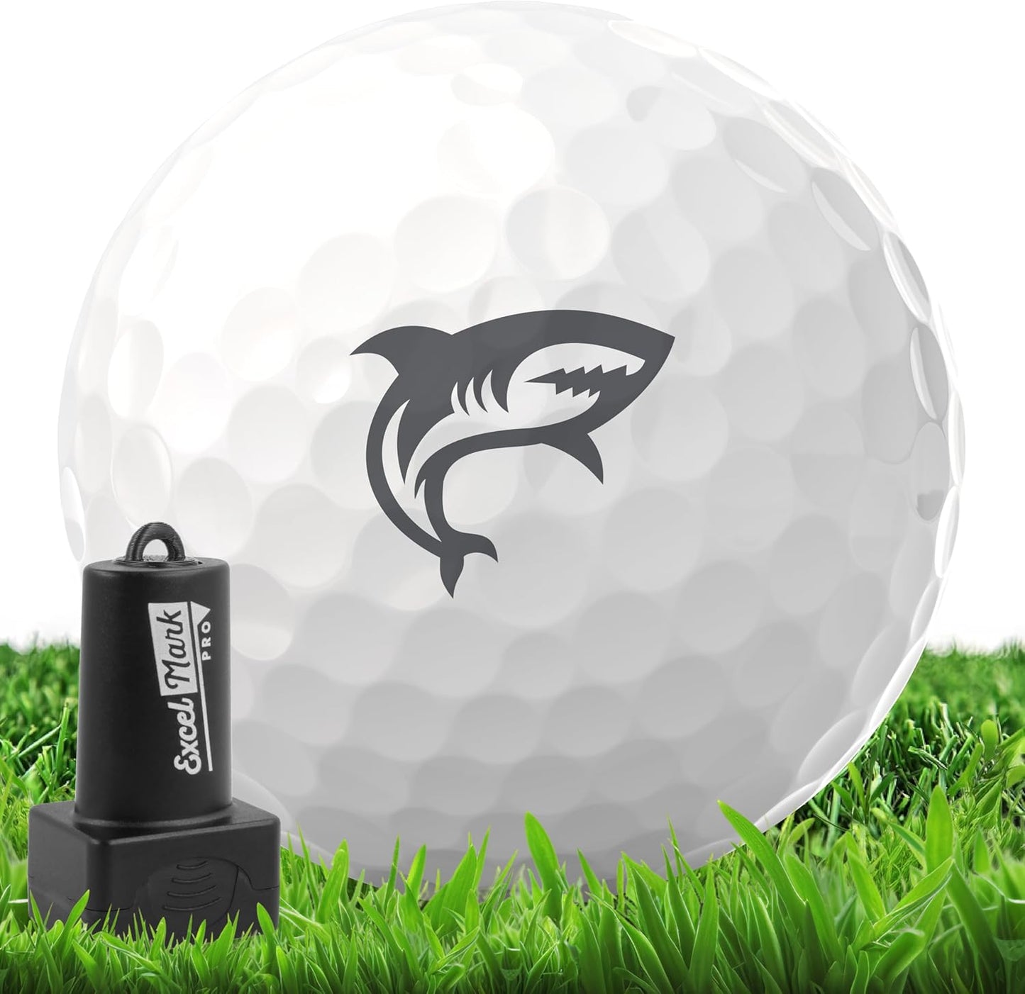 ExcelMark Pro Golf Ball Stamp - Easy Ball Identification - Choose from 25+ Styles and 4 Colors!
