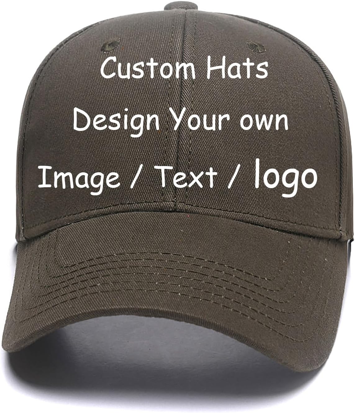Custom Hats Design Your Own Logo Adjustable Baseball Caps for Running Workouts Personalized Dad Hats Fashion Sports Cap