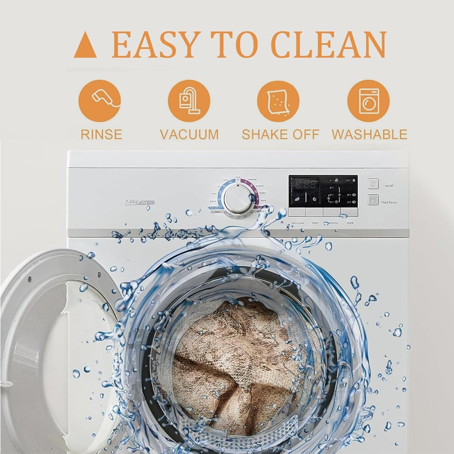 Cute Otter Animal Indoor Doormat, Non-Woven Fabrics Non Slip Floor Mat 17x29.5 in Area Rug Quick Absorbent Entrance Rug Front Door Mat, Welcome Mats Entryway Rug Doormats for Kitchen Home Bedroom