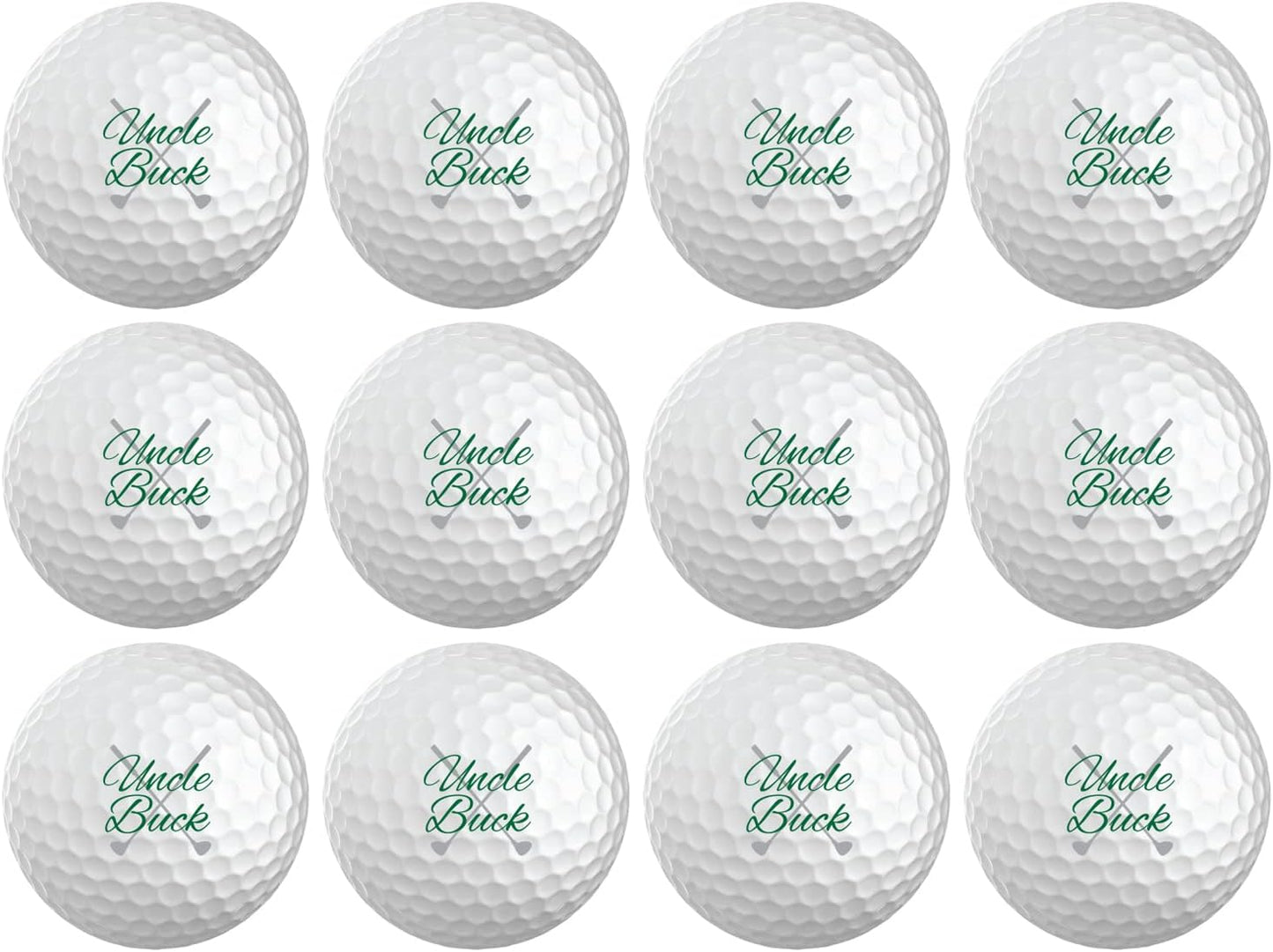 Infusion Personalized Logo Golf Balls - Custom Monogrammed (12 Balls)
