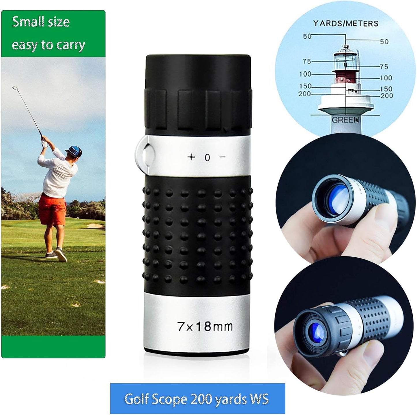 Golf Gift Set - Complete Golfing Accessories for Men & Women, Dad, with 3 Golf Balls, Bag Case, Rangefinder, Tees, Brush, Divot Knife, Scorer & Ball Clamp, Essentials Golf Accessories, Best Golf Gifts