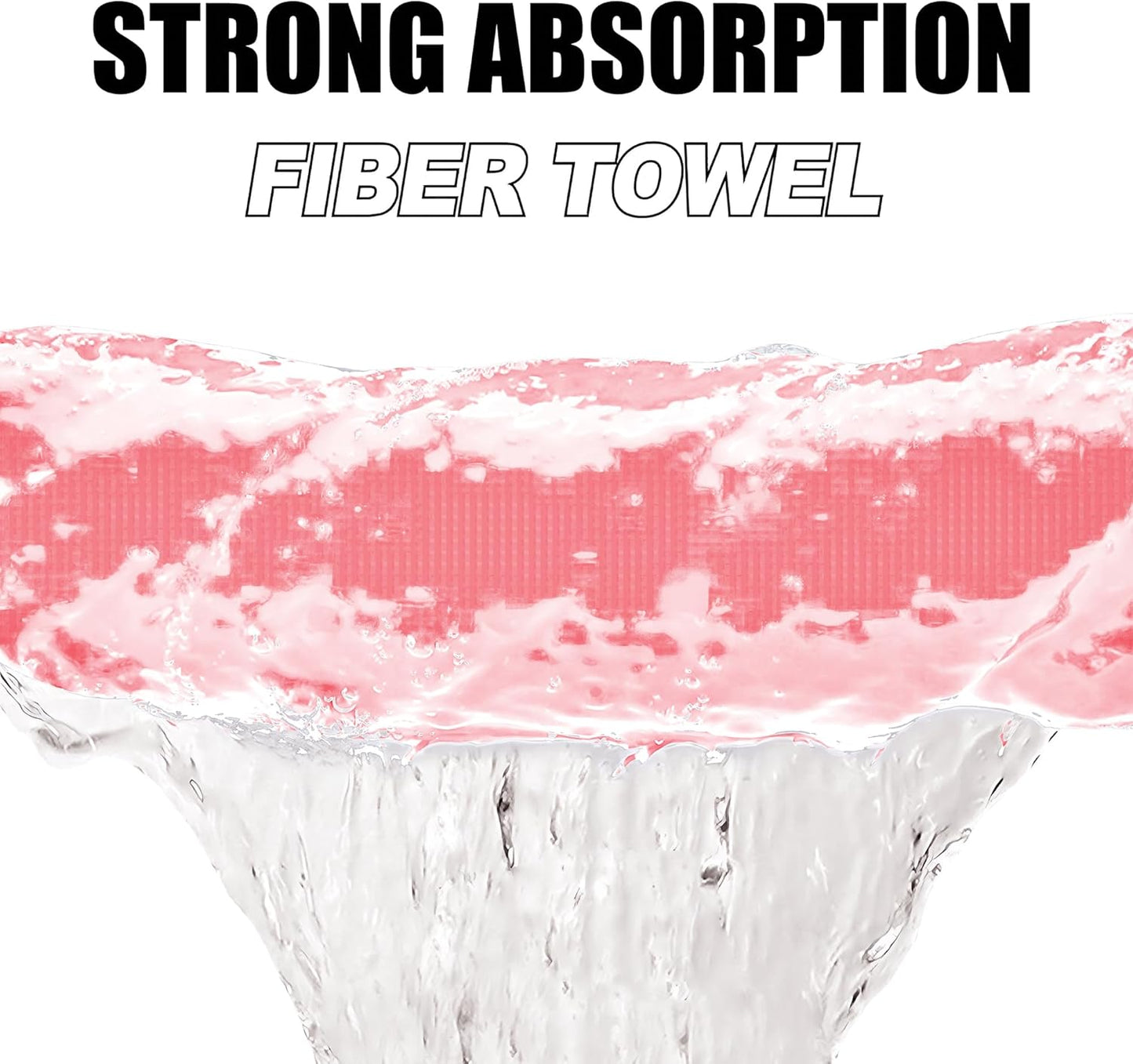 Magnetic Golf Towel with Clip, Microfiber Waffle Design - Industrial Strength Magnet for Strong Hold to Golf Bags, Carts & Clubs - Pink