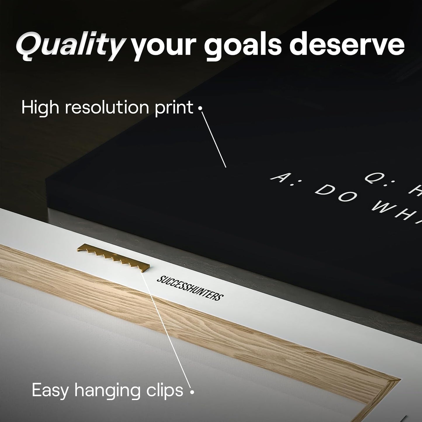 Motivational Wall Art for Office, Inspiring Quote Canvas, Inspirational Plane Decor, Private Jet Artwork, Motivational Wall Decor for Office and Home (60 X 30 in)