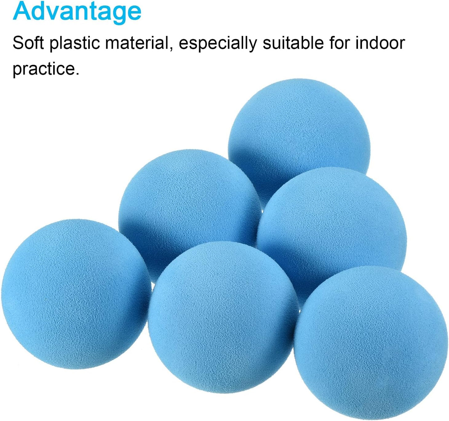 PATIKIL Golf Foam Balls, Pack Sponge Exercise Flight Swing Practice for Indoor Training