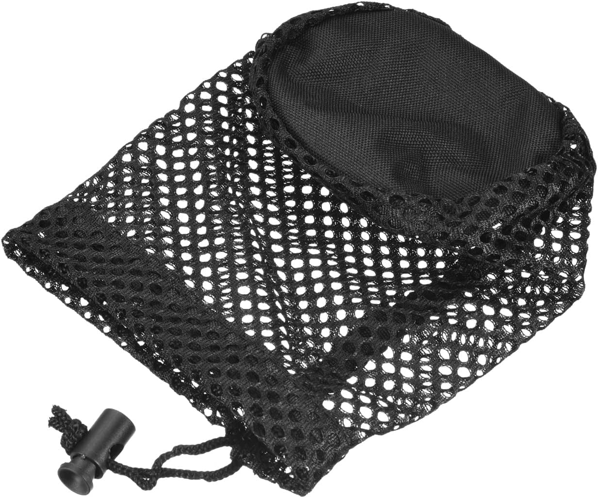 PATIKIL Golf Ball Bag, Nylon Drawstring Mesh Bag Storage Balls with Cord Lock Closure for Golf Tennis Sports