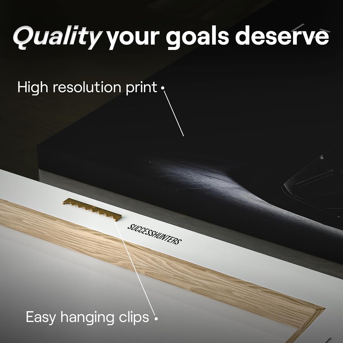 Motivational Wall Art for Office, Super Car Art Canvas, Inspirational Automotive Decor for Lamborghini Aventador Sportscar Lovers, Motivational Wall Decor for Office and Home, Car Poster (8" x 8" in)