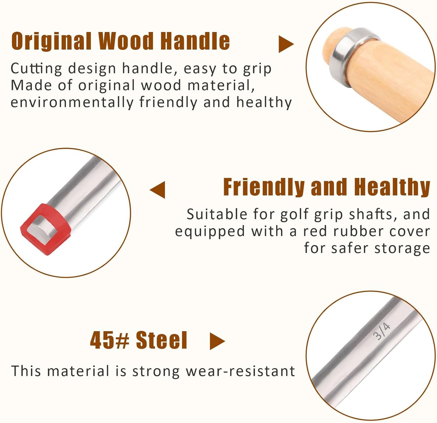 Golf Grip Tape Remover Tool Kits, No Tape Residue Rapid Removal - Perfect for Regripping Graphite and Steel Shafts Golf Club Grip Repair Kits