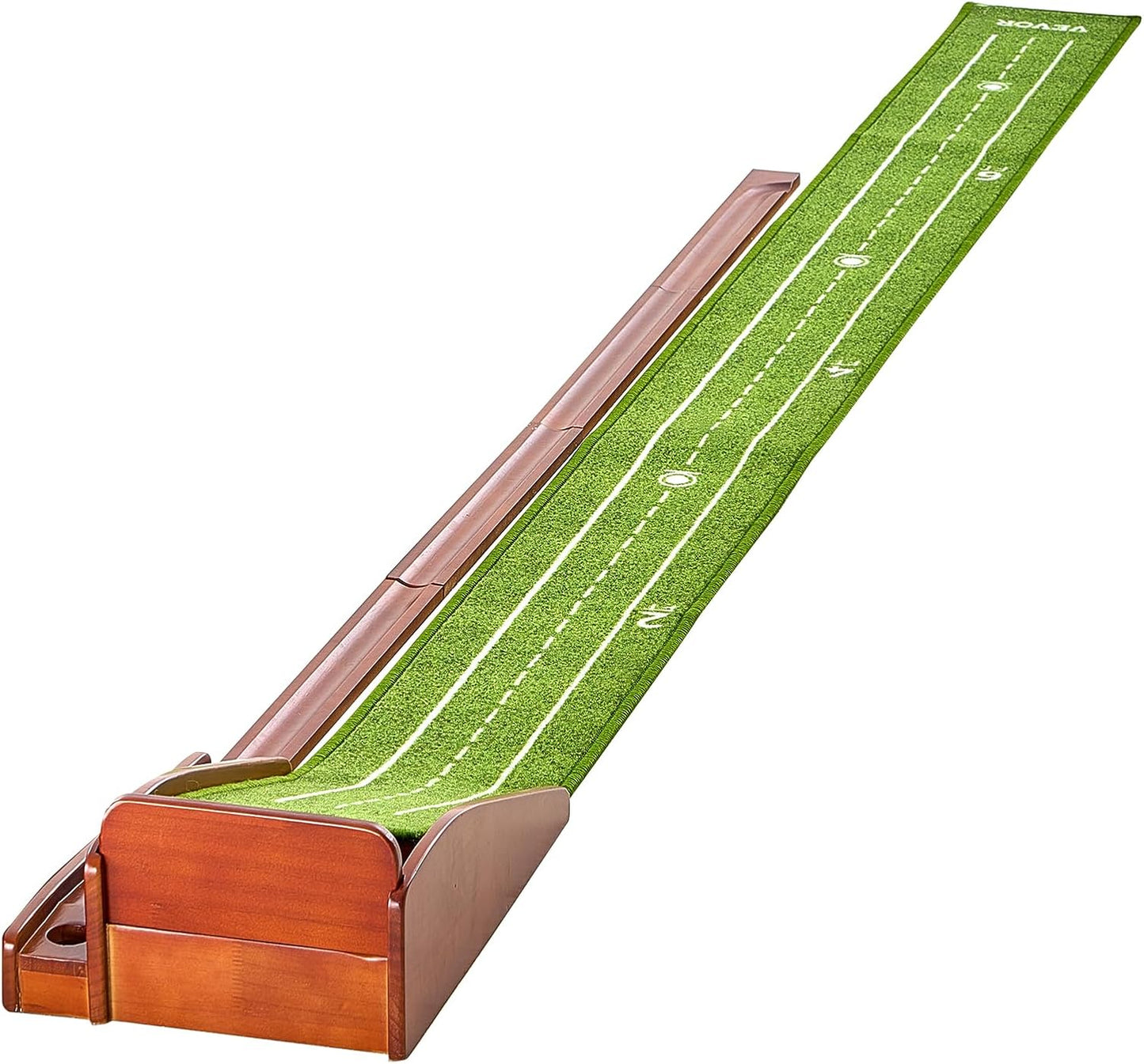 VEVOR Golf Putting Mat, Putting Green Indoor, Putting Matt for Indoors, Sports Spin n Putt Golf Game, Perfect Practice Putting Mat, Golf Putting Mats Practice Auto-Ball Return