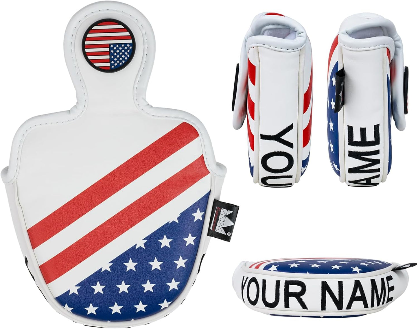 CRAFTSMAN GOLF USA America Mallet Blade Putter Cover Headcover for Scotty Cameron Odyssey LAB