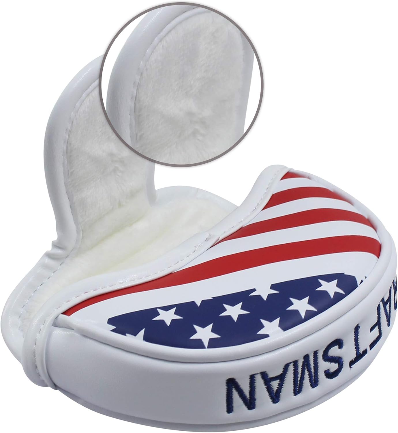 CRAFTSMAN GOLF USA America Mallet Blade Putter Cover Headcover for Scotty Cameron Odyssey LAB