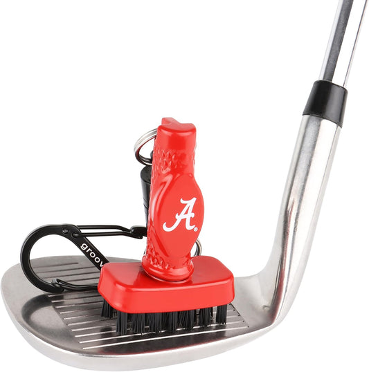 Grooveit Official miniG NCAA Team Golf Brush - A-380 Aluminum