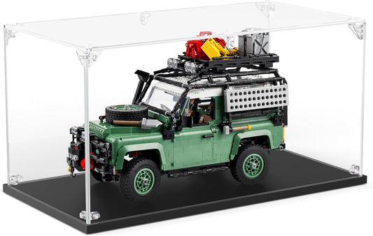 Clear Acrylic Display Case ,Self-Assemble Showcase for Collectibles, Action Figures, Dolls, Toys - Alternative Glass Box for Commemorative Gifts(15.75x7.87x7.87 inches, 40x20x20 cm)