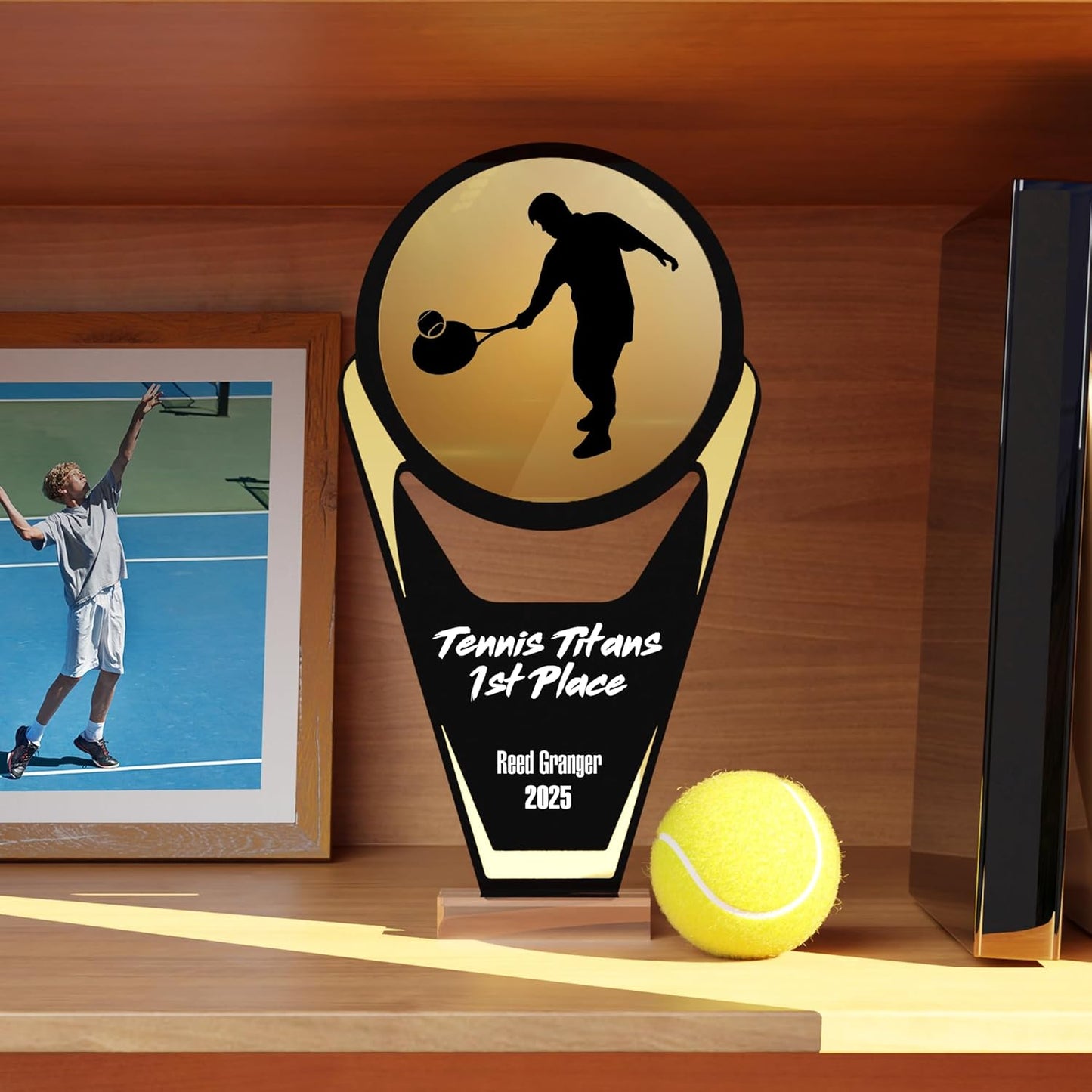 Personalized Acrylic Trophy Award for Activities I Custom Trophy Plaque I Customizable Awards and Trophies I Customize Your Employee Appreciation Gifts (F. Sport Award)