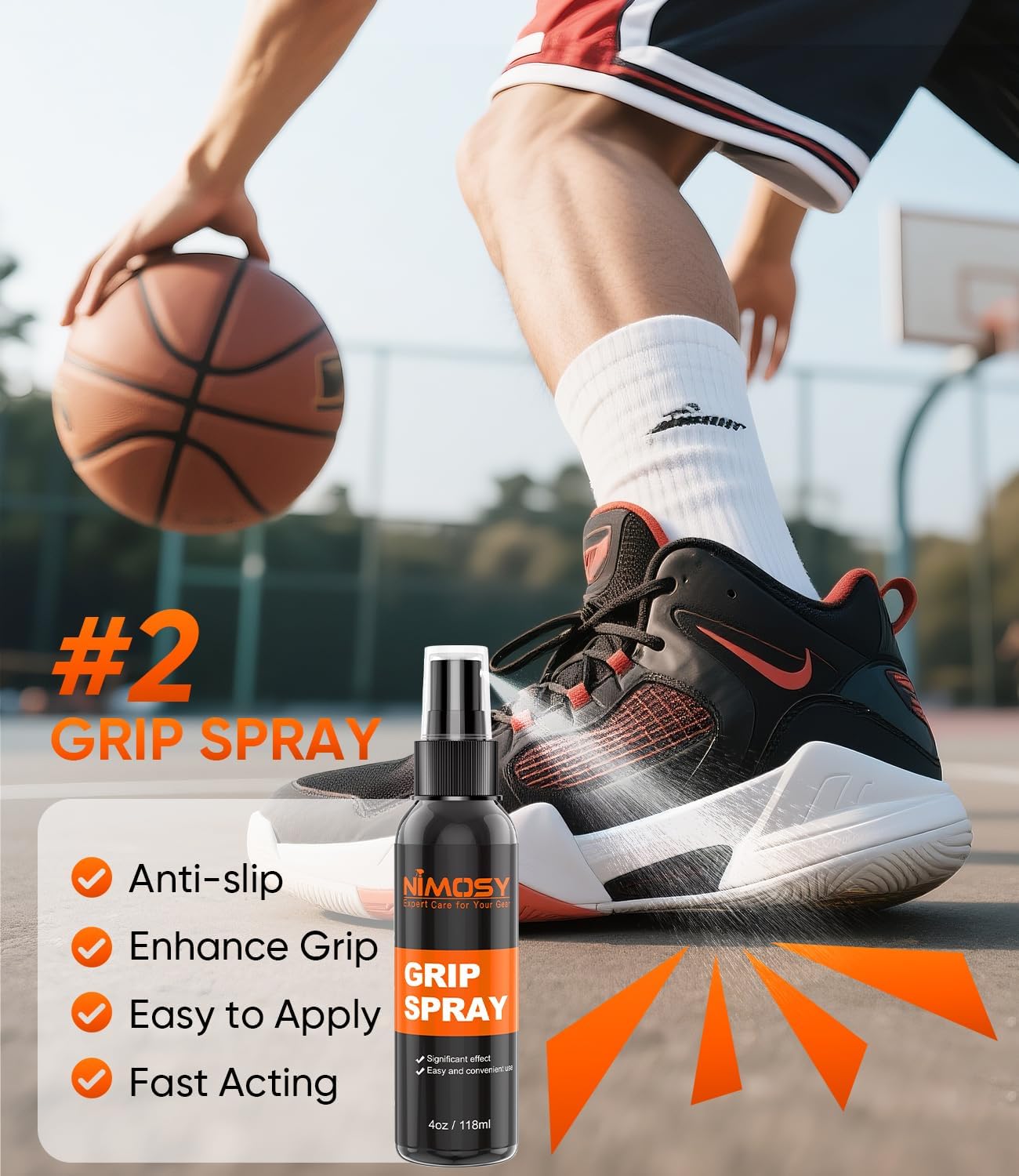 Pro Sport Grip Care Kit -Includes Grip Cleaner, Grip Spray and Goalkeeper Glove Tackfier, Grip Restore and Cleaner for Golf Football Shoes Baseball Tennis Pickleball Volleyball, Gifts for men