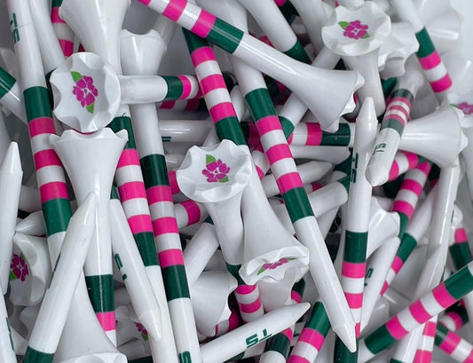 TRUESTRIKE Premium USA Golf Tees – 3¼" or 2¾" Durable Plastic Performance Tees (100 Pack) – Made in USA – Bulk Value Pack